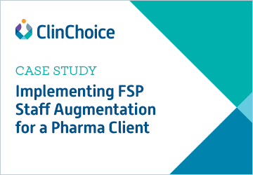 Implementing FSP Staff Augmentation for a Pharma Client
