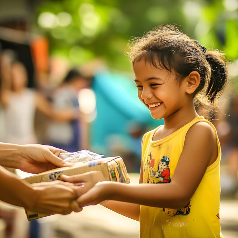 Sponsoring meals for students in India